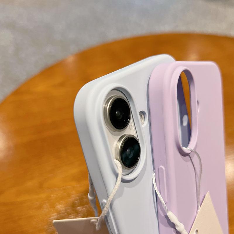 Подходит для Apple 16 Promax Чехол для мобильного телефона Ультратонкий Официальный Жидкий Силикон Iphone15 Простой Однотонный Противоударный Чехол