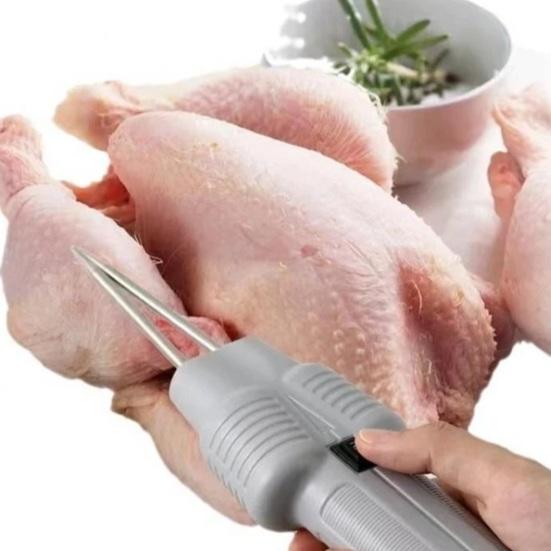 Электрическая ощипывательница птицы Ручной аппарат для ощипывания кур Высокоскоростное вращение Автоматическая регулировка натяжения Съемник перьев из нержавеющей стали