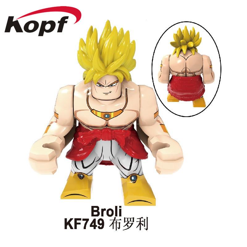 Kf6073 Dragon Ball 7Cm Tall Figure Building Block Small Particle Mosaic Doll Toy Bag