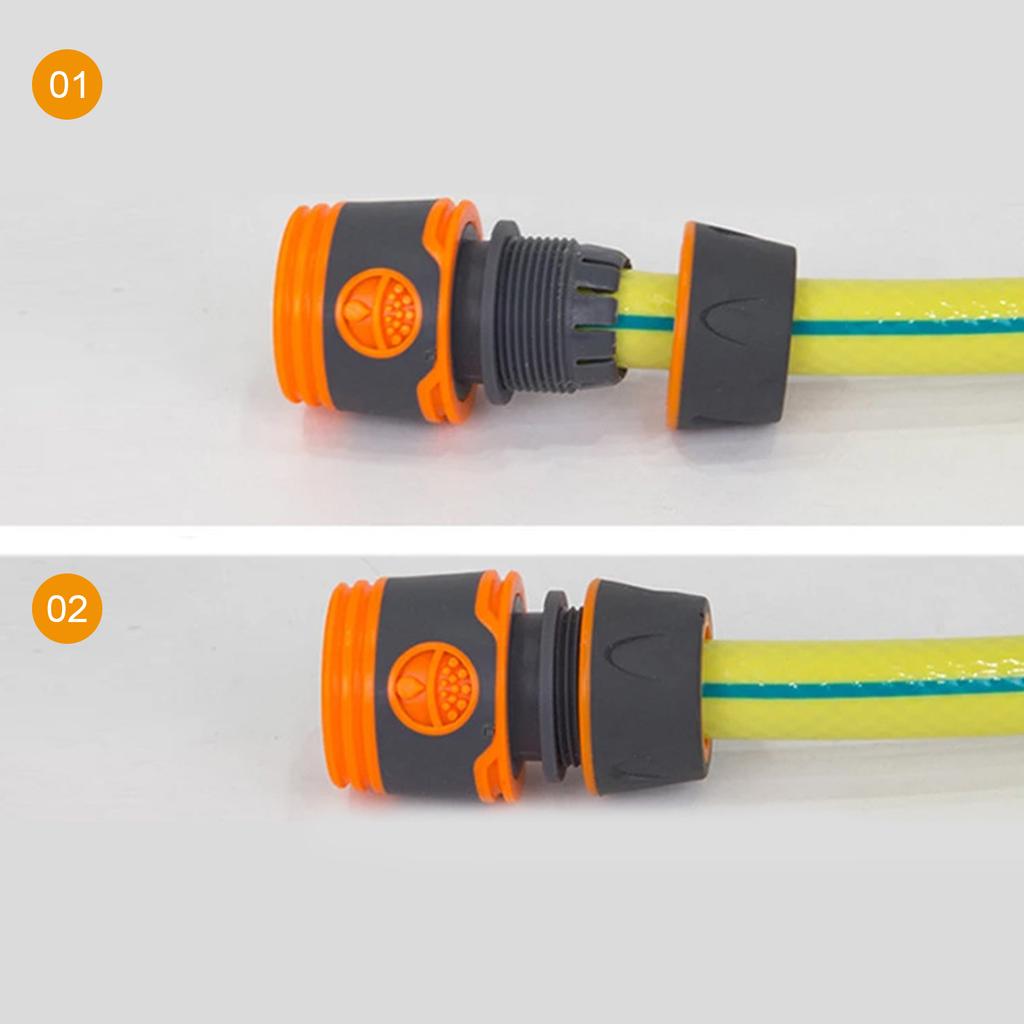 Быстроразъем для шланга 1/2 дюйма, герметичная конструкция, соединитель для шланга для эффективного управления водой в садах и на строительных площадках