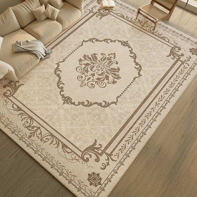 Living Room Carpet Cream Style Bedroom Floor Mat Home Sofa Imitation Cashmere Light Luxury Premium Japanese Style