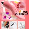 Realistic Tongue Licking Vibrator For Women G Spot Clitoral Stimulation Mini Clit Sex Toys Rechargeable Nipple Masturbator