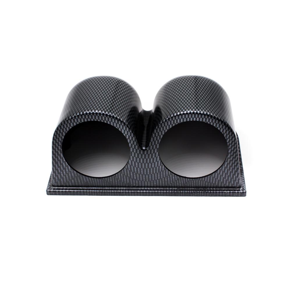 52MM Universal Hole Modified Instrument Meter Rack Car Gauge Holder Dual Hole