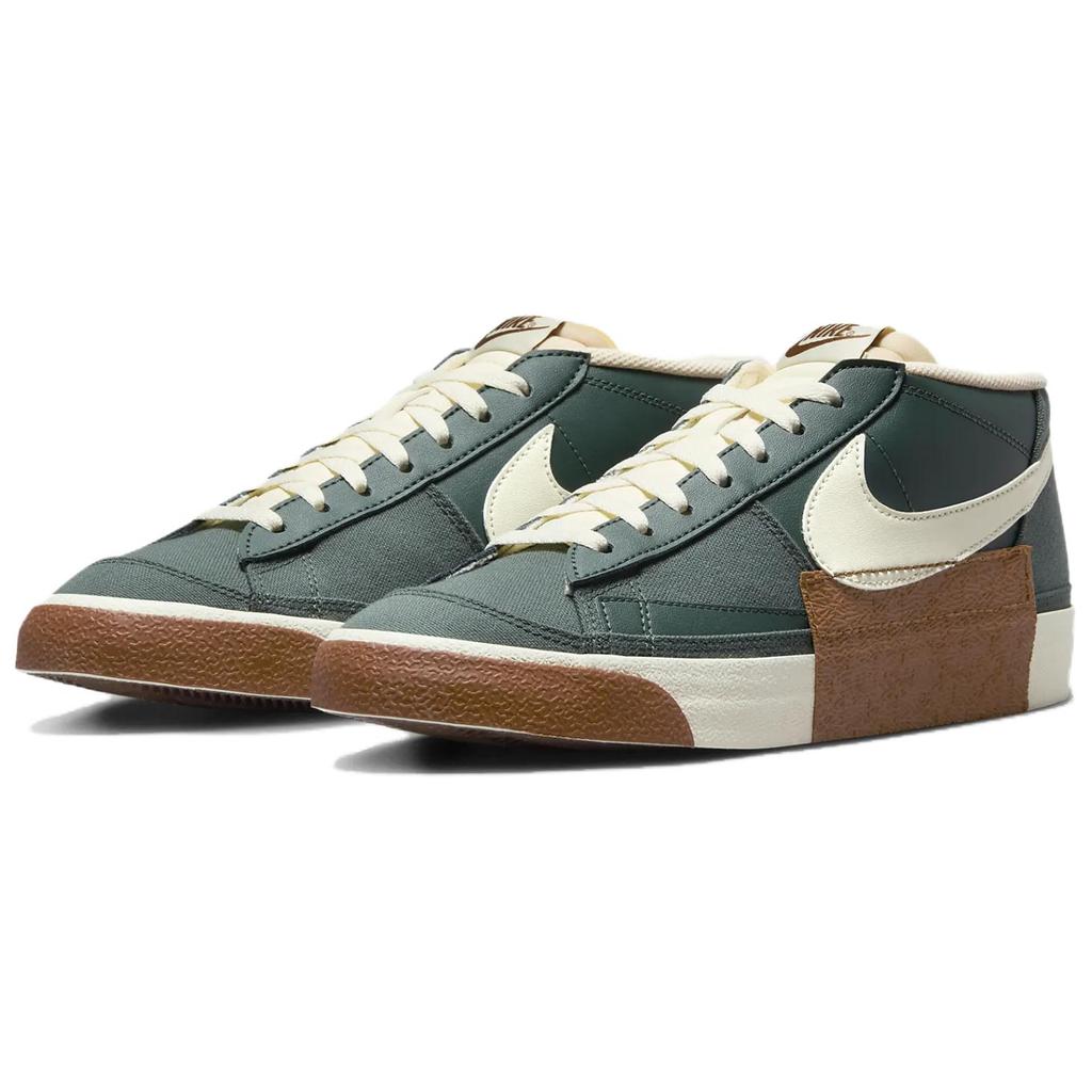 Nike Blazer Low Pro Club Notebook Doodle Pack Men Sneakers Green Vintage-Green Light-British-Tan FV0337-300