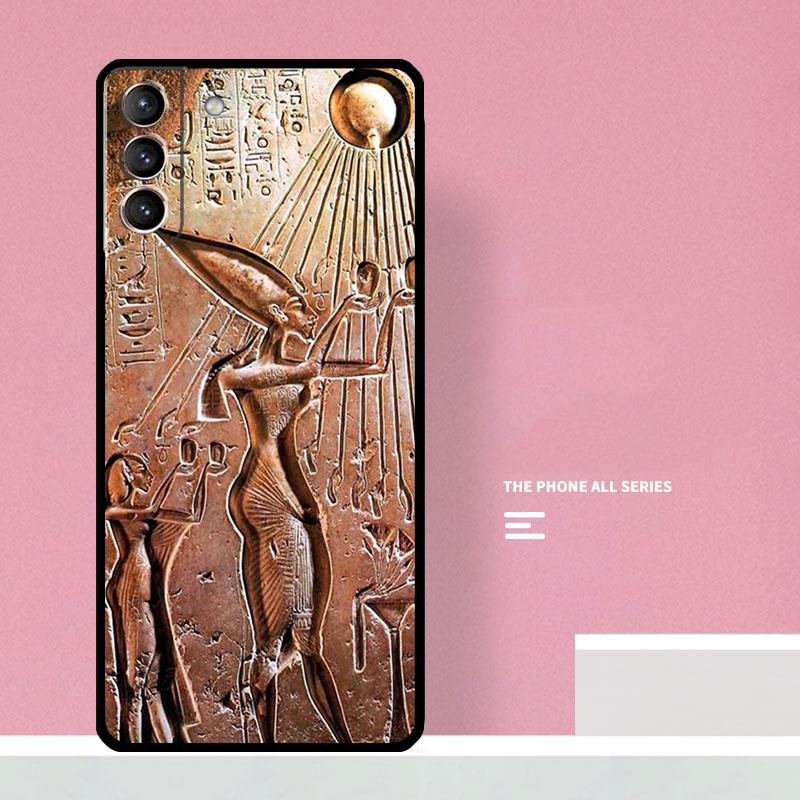 Чехол для телефона с египетскими иероглифами для Samsung Galaxy S25 S26 Ultra S20 S21 S22 S23 S24 Plus S10 S25 FE Чехол Coque
