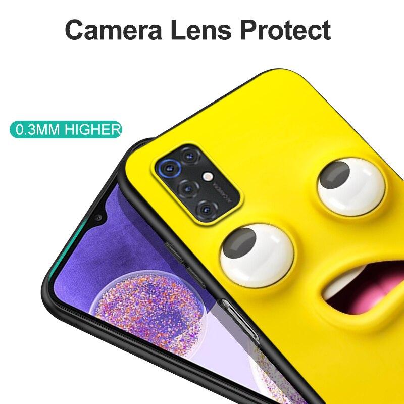 Для смартфона ZTE Blade V2020 задняя крышка черный чехол из ТПУ милый забавный