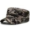Men and Women Training Outing Camouflage Flat Caps Fashion Trendy Caps