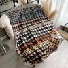 New Houndstooth Print Scarf for Women Warmer Winter Cashmere Pashmina Scarves Shawls Female Thick Blanket Wraps Foulard 2026