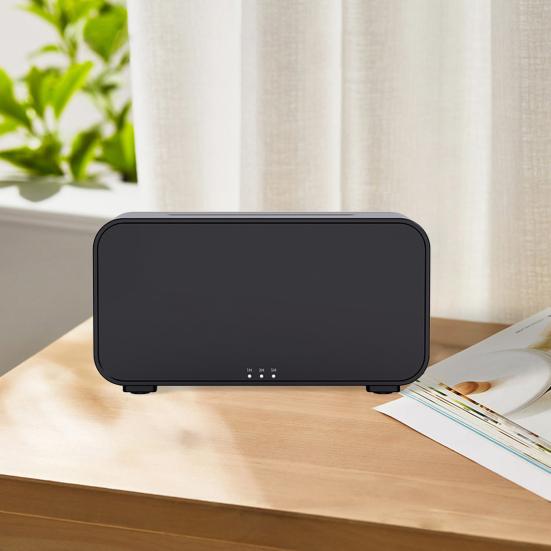 Увлажнитель воздуха с имитацией пламени, аппарат для ароматерапии с резервуаром для воды, цветная подсветка, эфирное масло