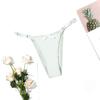 Women Fashion Romantic Thin Strap Low Waist Panties Sexy Bow Quick-Drying Comfortable Thin Brief L Xl - 8004#p