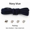 No Tie Elastic Shoe Laces One Size Fits All Adult and Kids Shoes Shoelaces for Sneakers Shoelace Tieless Flat Expand Shoestrings