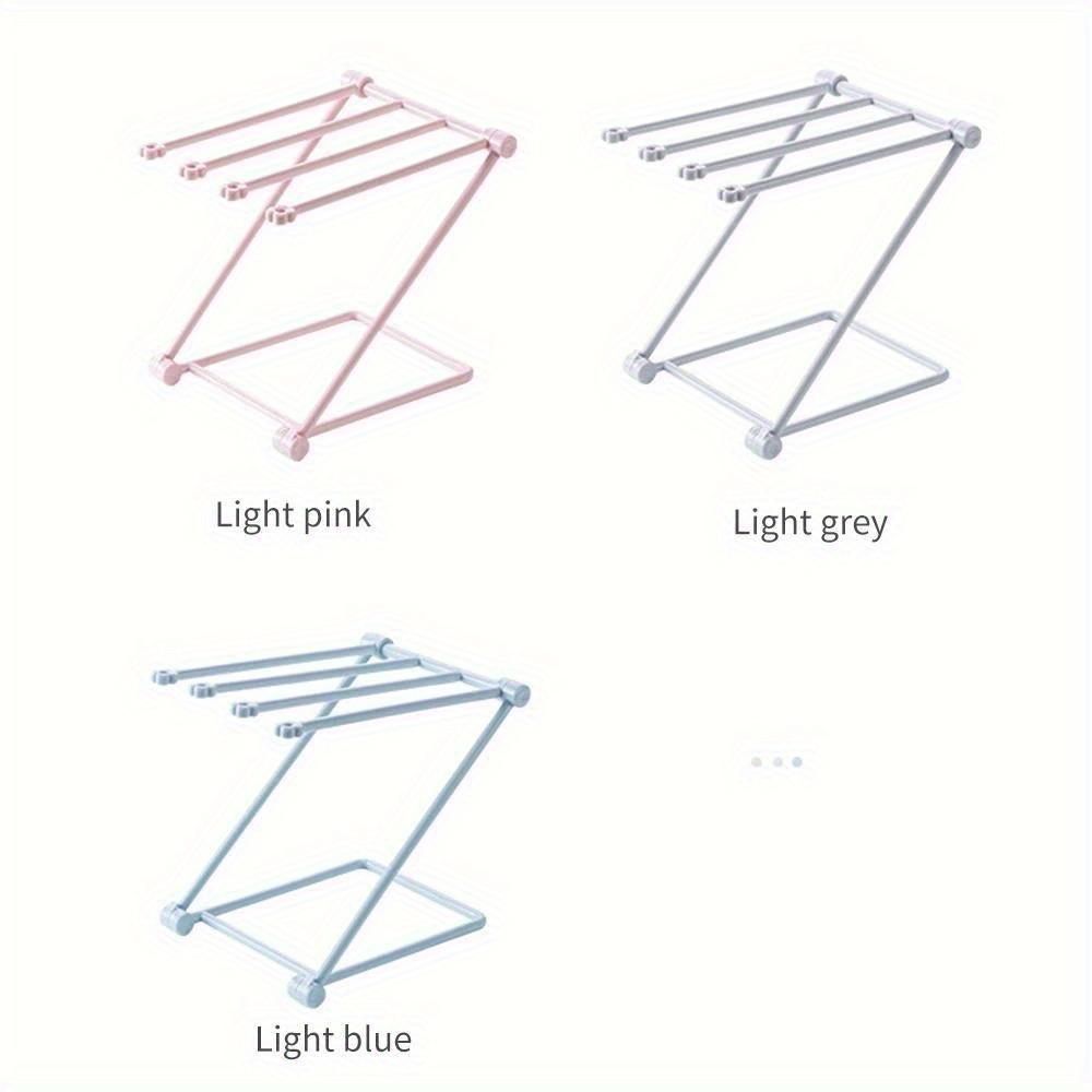 1PC Free Standing Towel Rack Holder, Dishcloth Hanger, Hand Towel Stand, Tea Towel Holder, Kitchen Rag Drying Stand