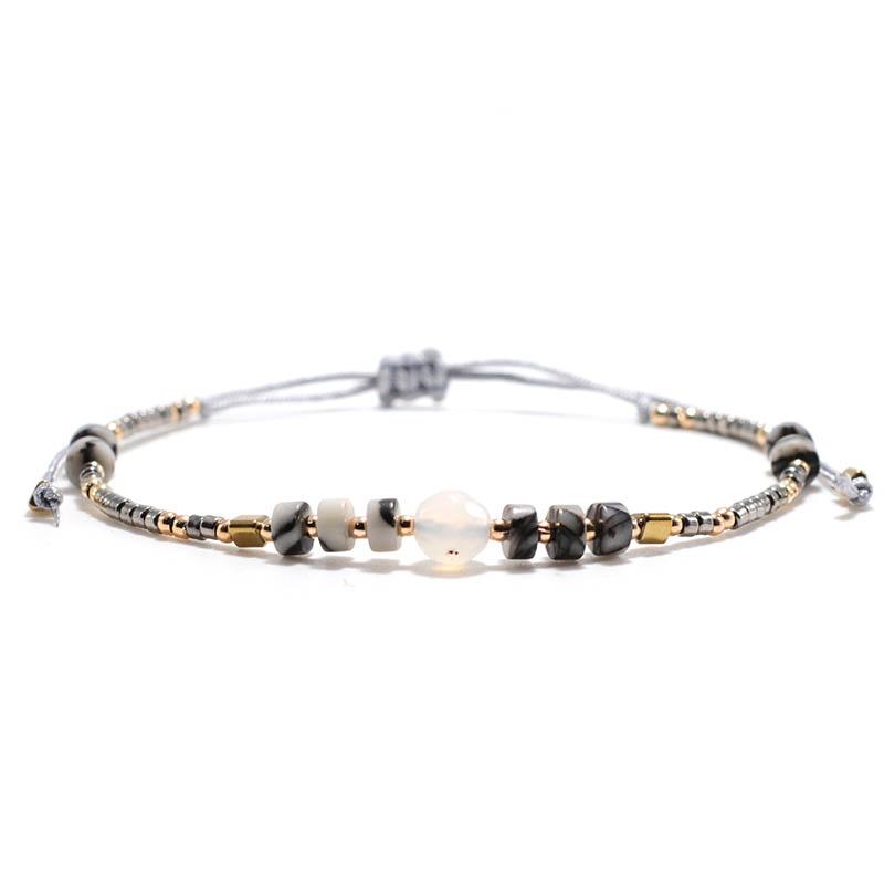 Новый богемный женский браслет-нитка ручной работы, плетеный браслет из бисера, турецкий браслет, подарок подруге, лучший друг, Brazalete Joias