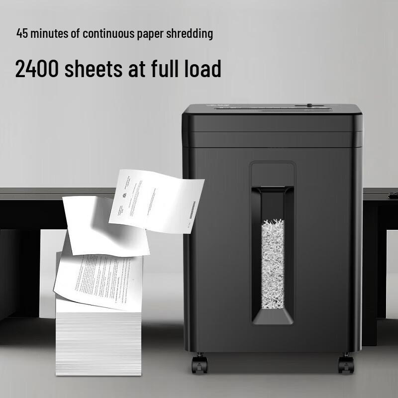 Comi DS608 9-Sheet Micro-Cut Shredder CN plug (adapter included)