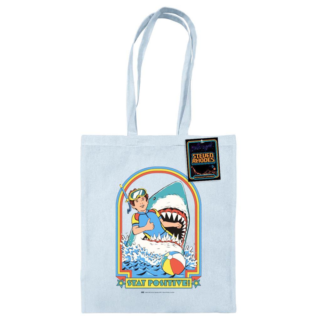 Steven Rhodes Stay Positive Tote Bag
