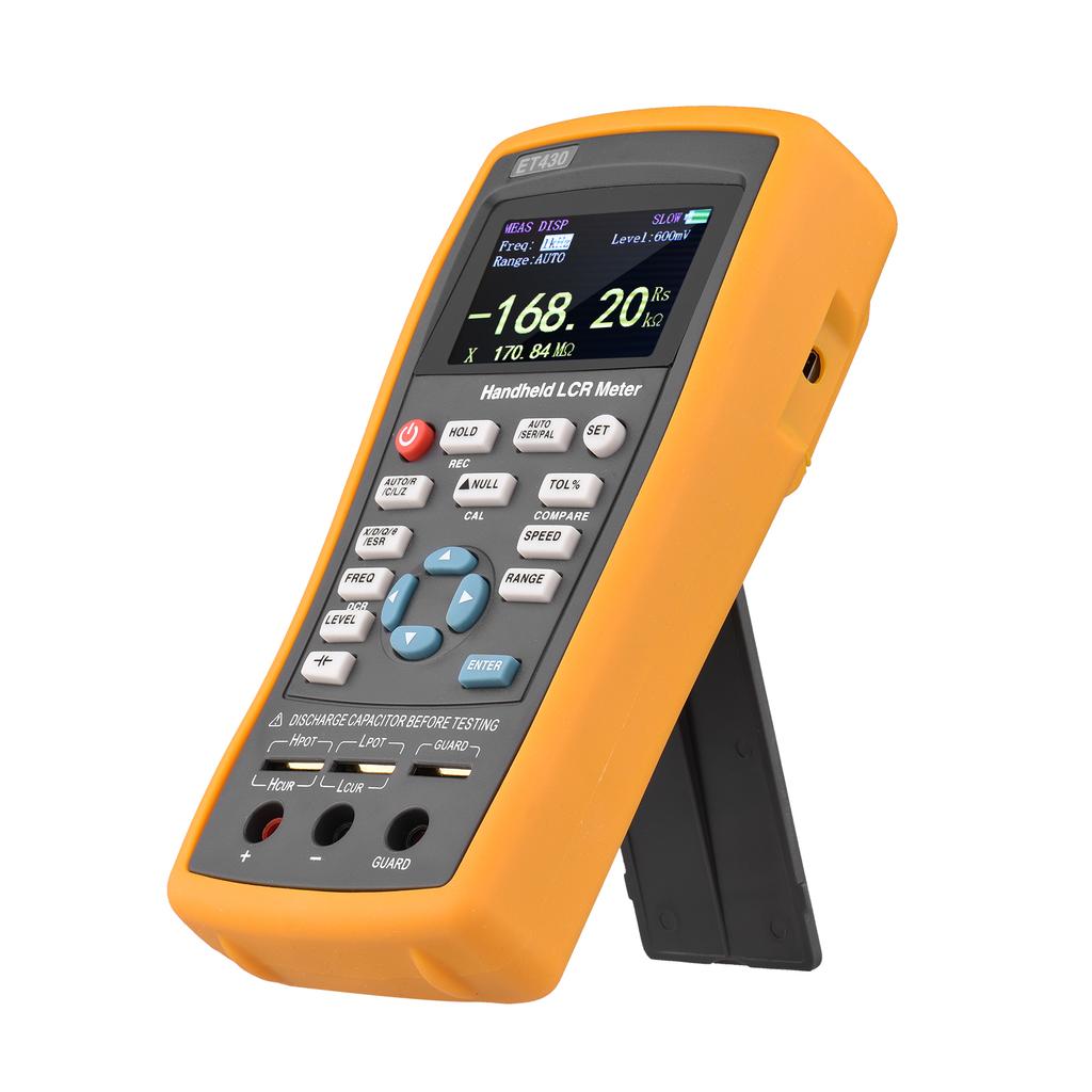 2.5-inch LCD Digital Handheld 100kHz LCR Meter LCR Multimeter Tester for Inductance Capacitance