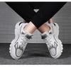 Мужские модные повседневные кроссовки в корейском стиле "Dad Shoes" на толстой подошве с дизайном, увеличивающим рост