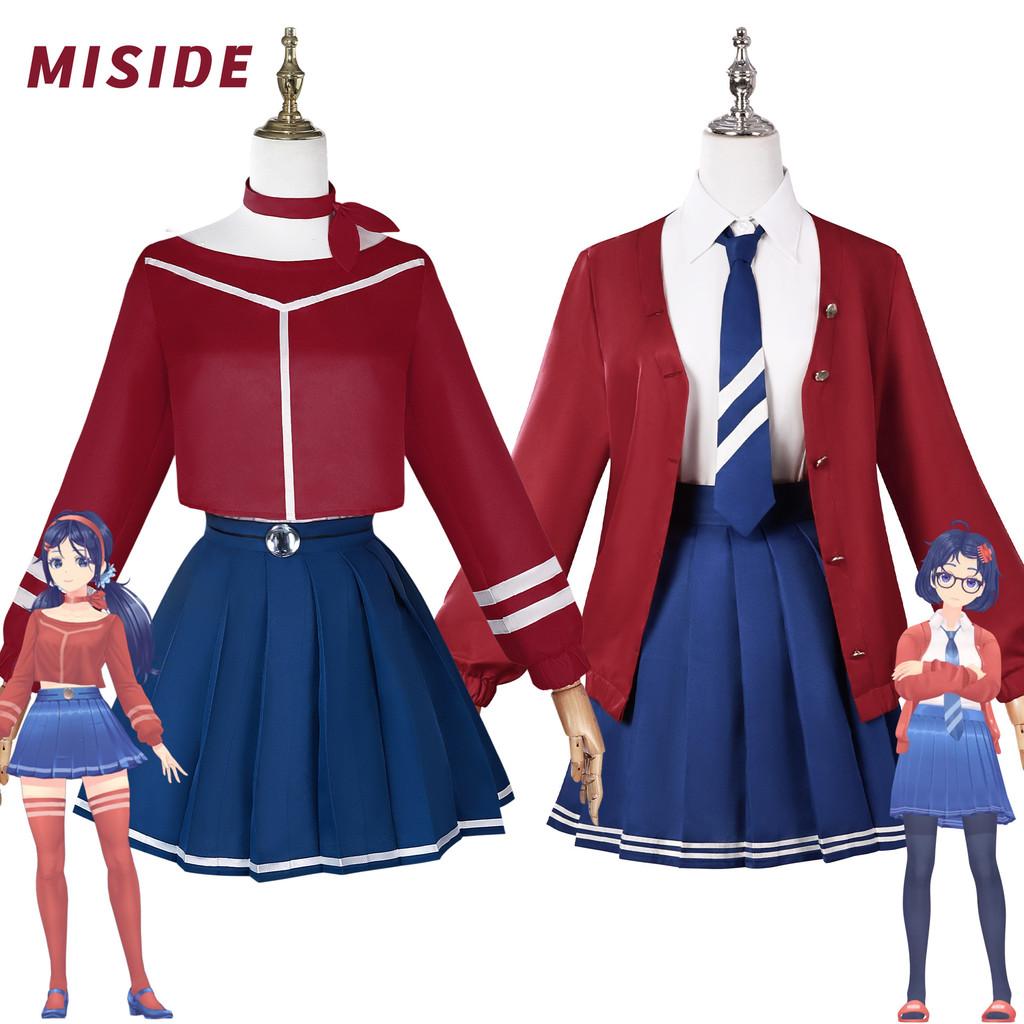 Милый и свежий костюм для косплея Miside Mita, полный комплект, для ролевых игр персонажей аниме и игр