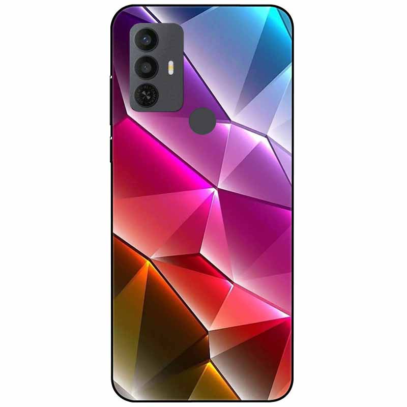 Для чехла TCL 30 SE 305 6.52'' Силиконовый Мягкий Модный ТПУ Чехол для Телефона для TCL 305 306 30SE Чехол 6165A Бампер Funda для TCL30SE 405