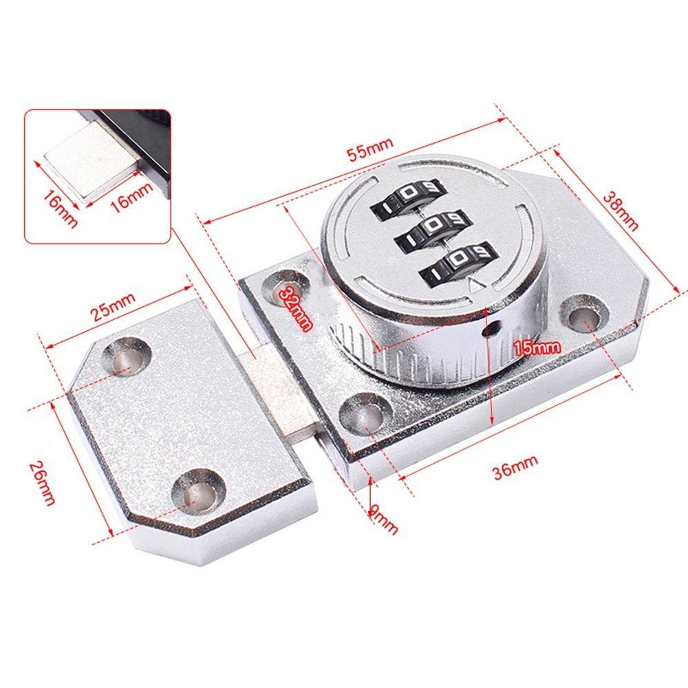 Кодовый замок из цинкового сплава с кодовым замком, светящийся кодовый замок, новый шкаф, замки с паролем, шкаф