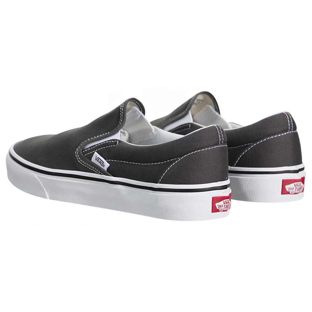 Vans Классические слипоны графитового цвета унисекс серые VN000EYECHR