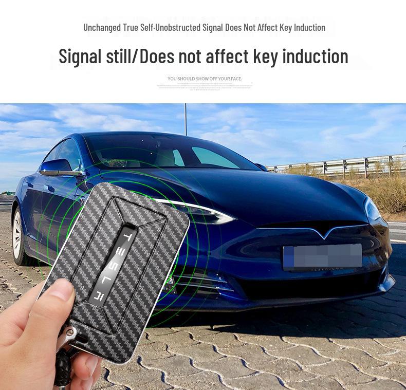 Чехол для карты-ключа Tesla Model 3/Y и держатель NFC для ключа-брелока Model X
