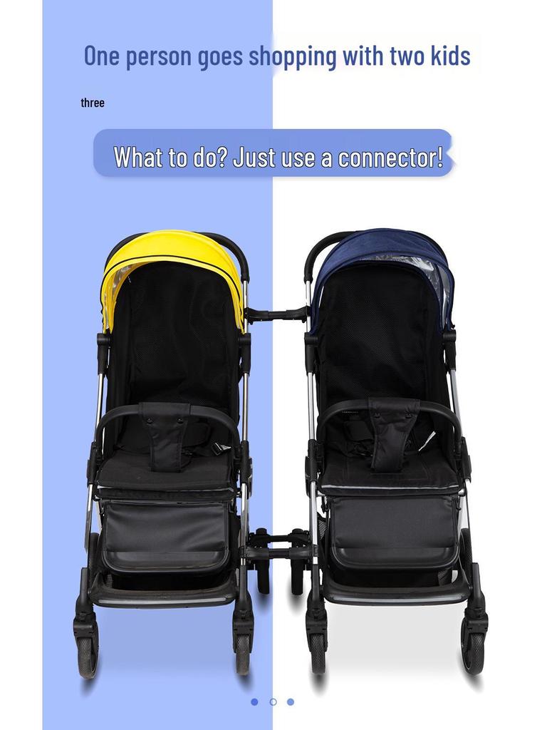 Universal Twin & Quadruplet Stroller Connector