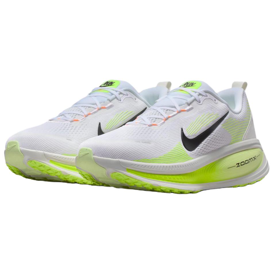 Nike Vomero 18 Дышащие Светоотражающие Дышащие Светоотражающие Беговые Кроссовки Мужские Белый Зеленый HM6803-120