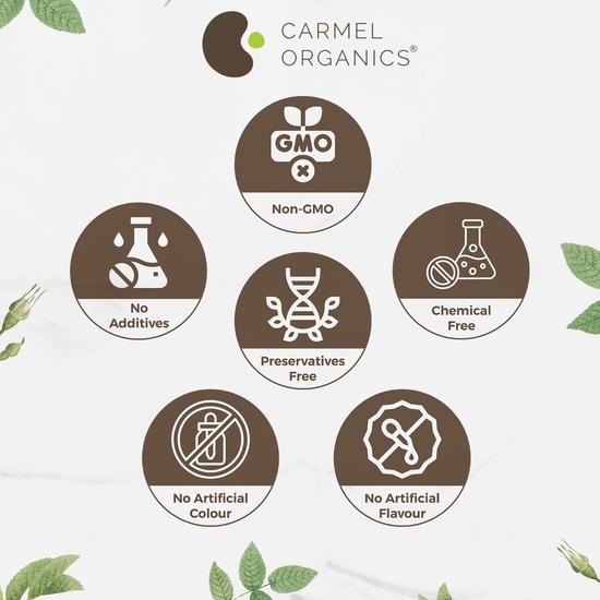 CARMEL ORGANICS Bacopa Monnieri 340 Gram Powder | Herbal Supplement for Focus, Memory & Stress Relief | Non-GMO | Neer Brahmi
