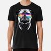 Trippy Pug Dog Wearing Music Equalizer SunglT-Shirt S-5XL Best T-Shirt