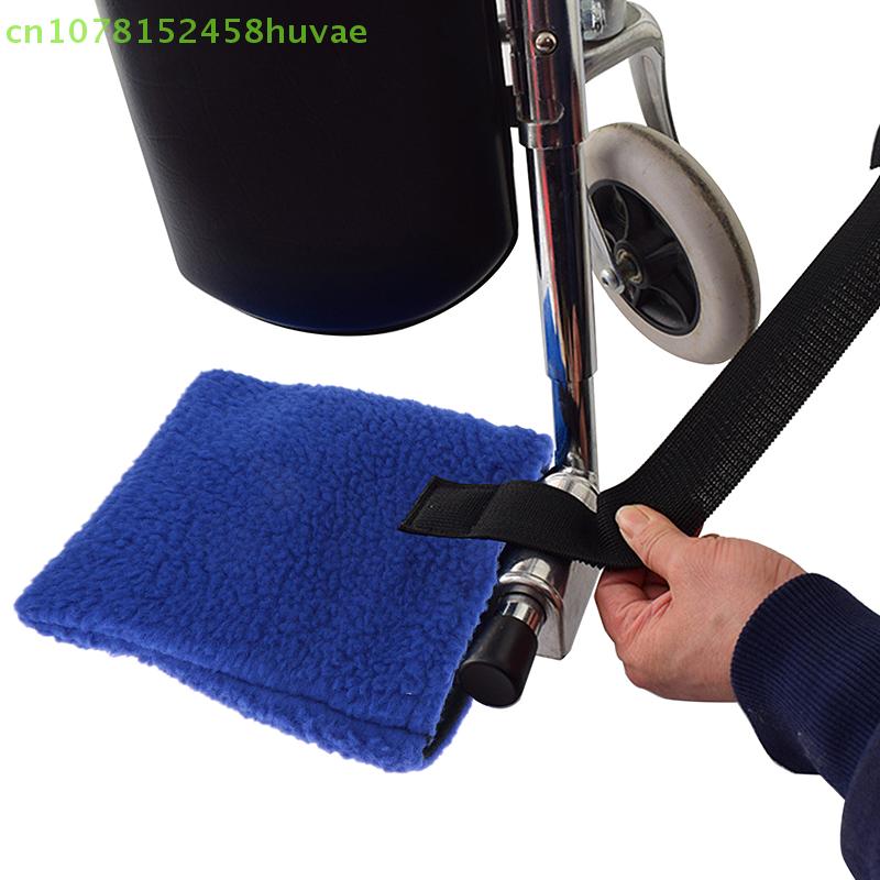 1 пара подушек для подножек инвалидной коляски, защитные накладки для подножек, подушка для поддержки ног, подушки для защиты ног для предотвращения царапин на ногах