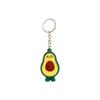 Lovers Gifts Avocado Smile-shaped Fruit Simulation Fashion Accessories Jewelry Key Ring Key Chain