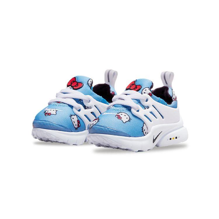 Hello Kitty X Nike Air Presto TD University Blue Baby Sneakers White Light-Crimson Black CW7461-402