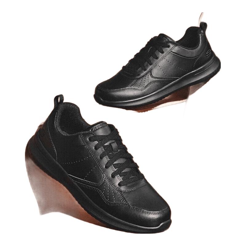 Skechers Мужская повседневная деловая кожаная обувь 210835