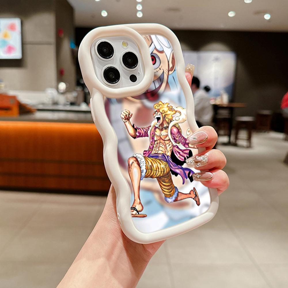 Ae92 One Piece Luffy Gear 5 Защитные чехлы для телефонов для iPhone 14 13 Pro Max 11 12 15 Plus XR Infinix Hot 40i Smart8 Tecno Big Wave Задняя крышка из ТПУ