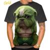 Fierce Bulldog Boxing T Shirt Men Cool Design 3D Bully Pitbull Print T-shirt Novelty Personality Tee Harajuku Fashion Streetwear
