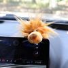 Car Ornaments For Dashboard Dashboard Ornament Stuffed Animal Cartoon Lion Collectible Dolls Dashboard Doll Stuffed Toys Car