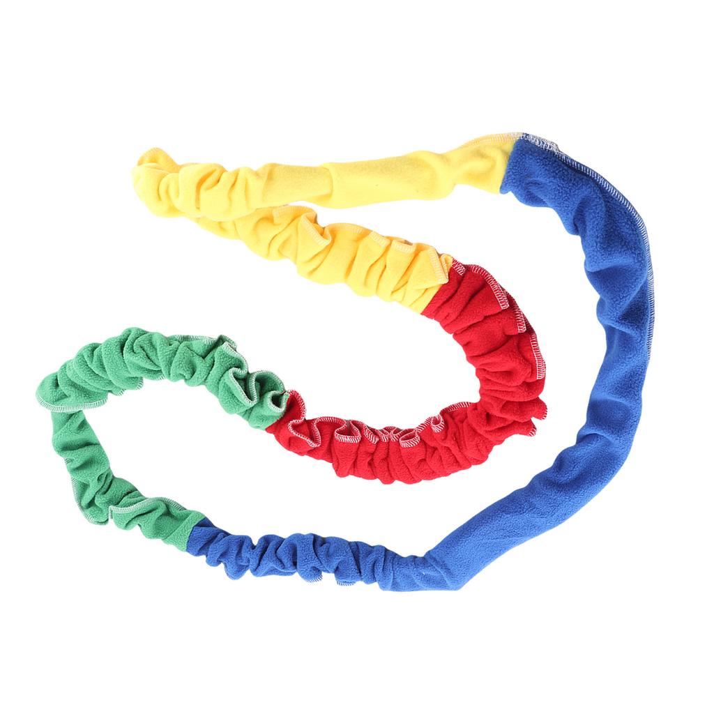 Outdoor Colourful Elastic Tension Rope Pulling Cord Kindergarten Sensory Integration Children Training Equipment