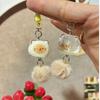Cute Fluffy Kitten Doll Bag Charm Delicate Charm Sweet Lucky Cat Phone Chains Pendant Car Trinkets Accessories Bag Charm