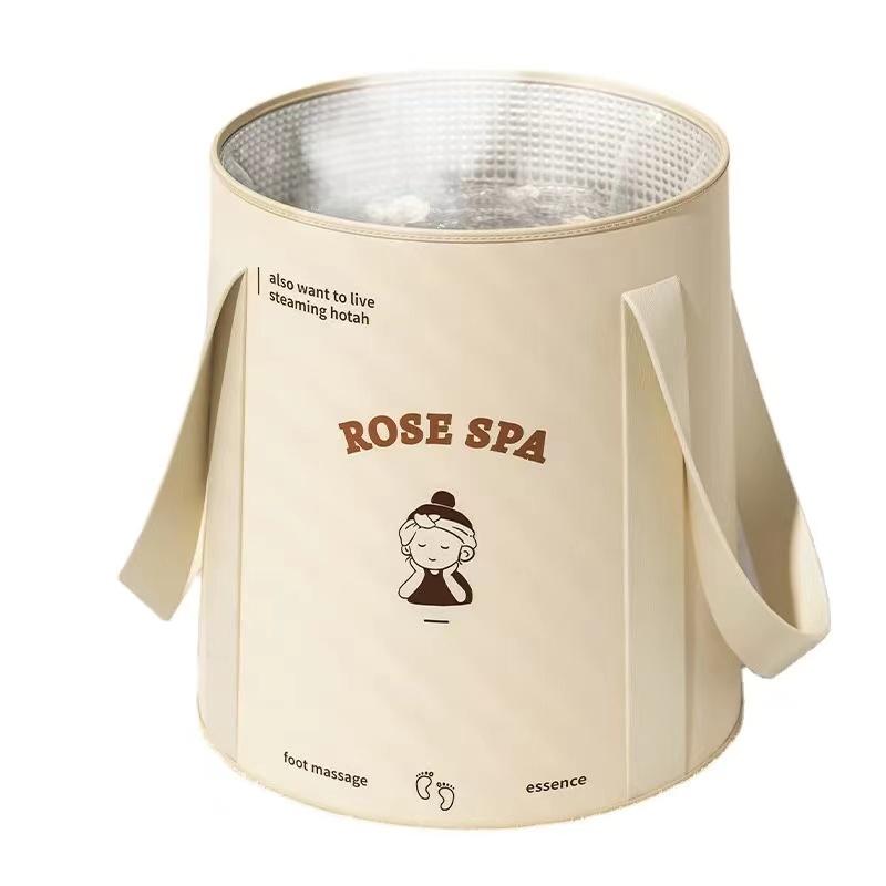 Складная ванна для ног Nordic, ведро большой вместимости для дома, гостиной, массажа, спа, паровой ванны для ног, принадлежности для ванной комнаты