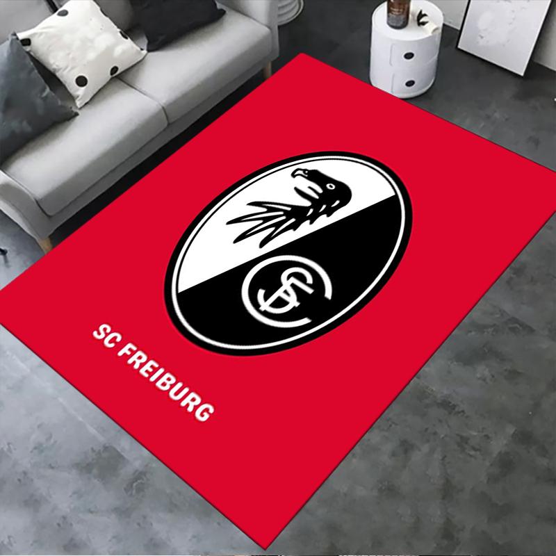 Новый ковер SC Freiburg 2025 для гостиной, спальни, дома, дивана, детская игровая, нескользящий коврик для пола 82