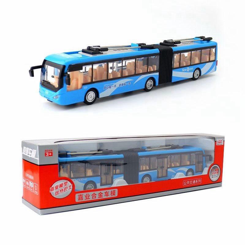 Toy Model Bus With Sound Light Features Design For Kids Play And Collecting