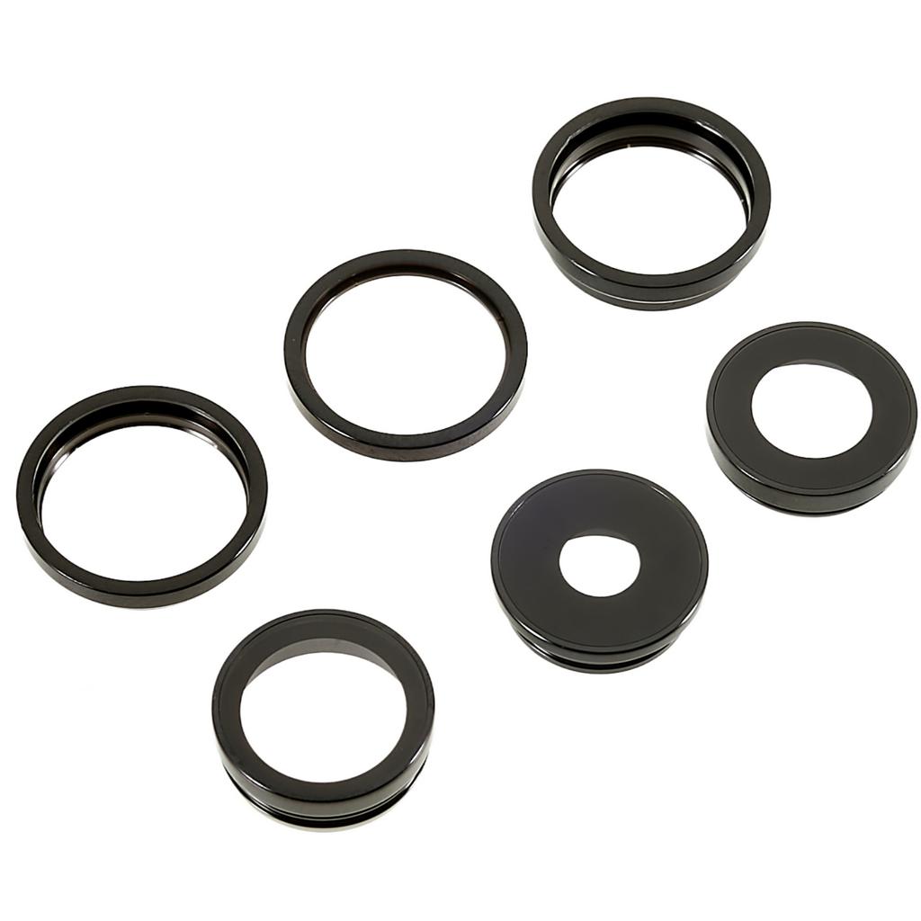 Для iPhone 14 Pro 1 комплект Защитное кольцо для линзы задней камеры с защитным стеклом (без логотипа)