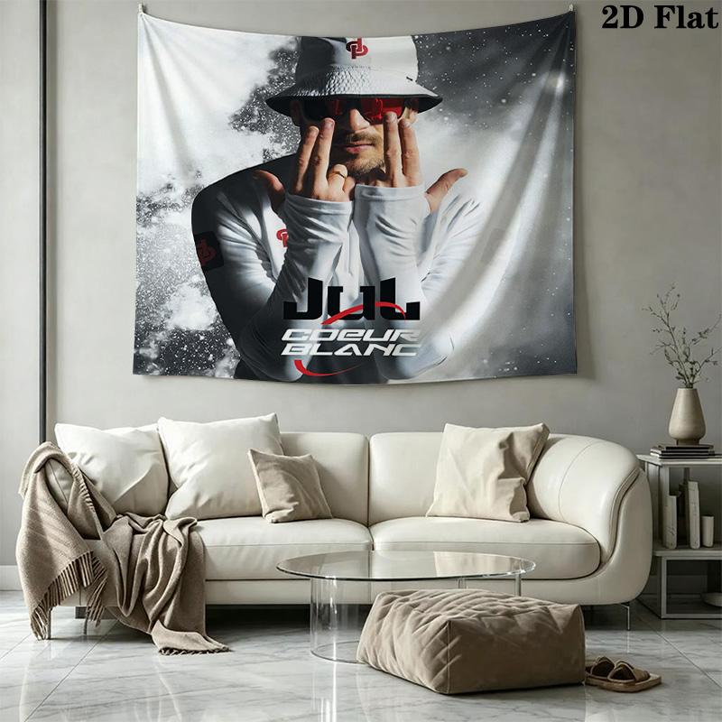 Jul album Wall Tapestry Aesthetic Wall Hanging Printed Fabric Blanket Decorative Tapestries for Bedroom Living Room Home Decor