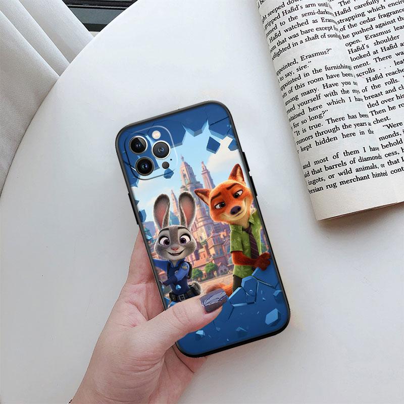 Чехол для телефона Disney Зверополис для Motorola Moto Edge 60 60s 70 G86 G56 G54 E14 G04S G45 G54 G64 Pro Power Neo Fusion