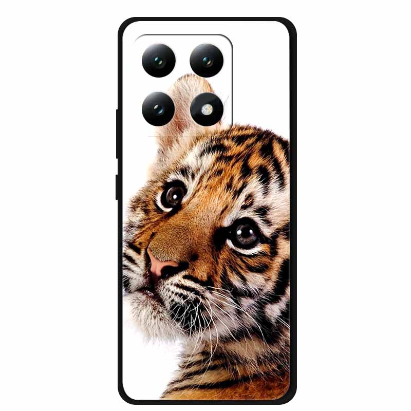 For Xiaomi 15T 5G Case Silicone Luxury Animal TPU Soft Printing Bumper for Xiaomi 15T Pro 5G Starry Sky Scenery Shockproof Cover