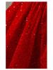 Red Sequin Puffy Skirt Formal Dress for Girls - Princess Birthday & Piano Performance Costume