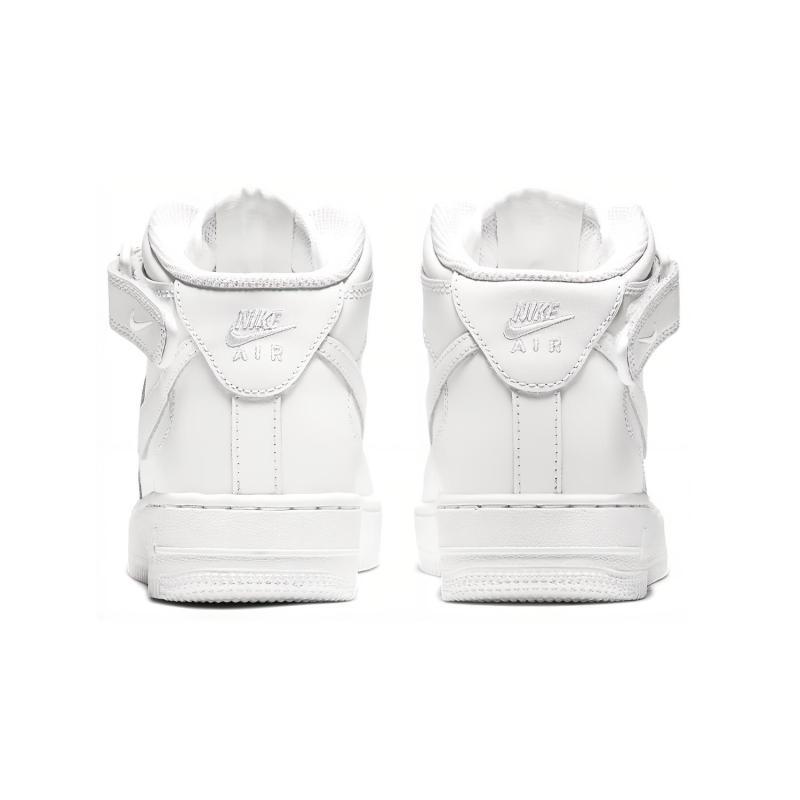 Nike Кроссовки Air Force 1 Mid LE Triple White GS DH2933-111