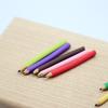 5Pcs Dollhouse Miniature Colored Pen Mini Pencil School Supplies Model Kid Pretend Play Toy Doll House Accessories
