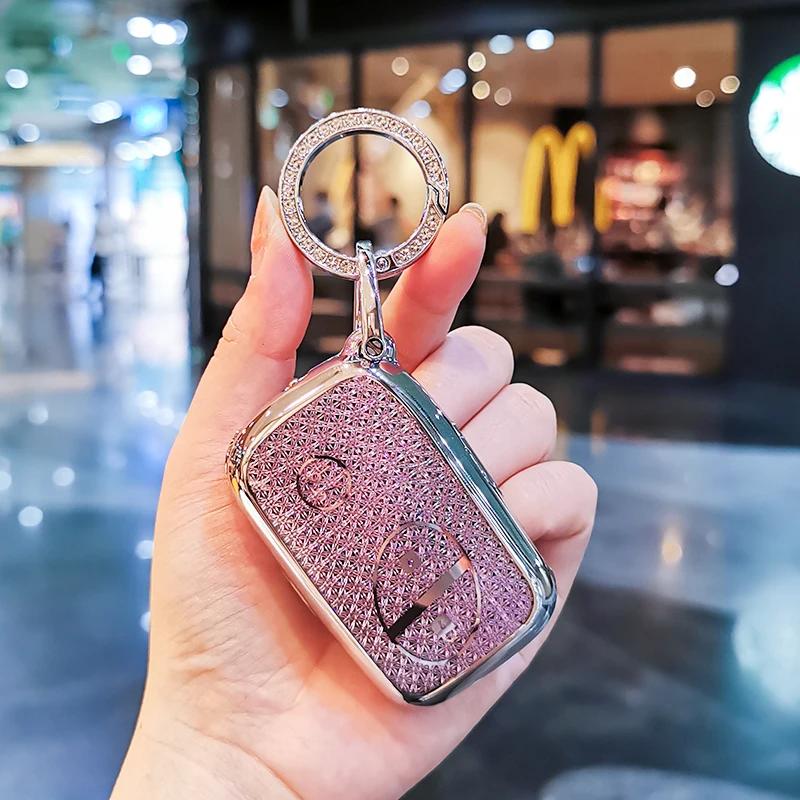 Suitable for the old BYD keycase F3 S6 L3 F0 G5 E6 S7 M6 G3R keycover key shell Keychain Car buckle Cute Bear Keychain